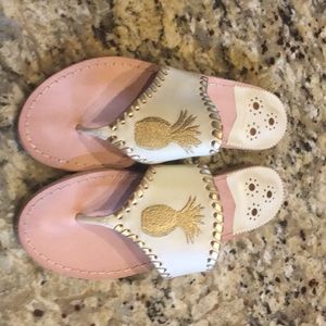 Jack Rogers Pineapple leather Sandals